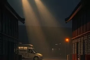 第七夜谈分镜稿画面，手绘分镜格与削好的铅笔